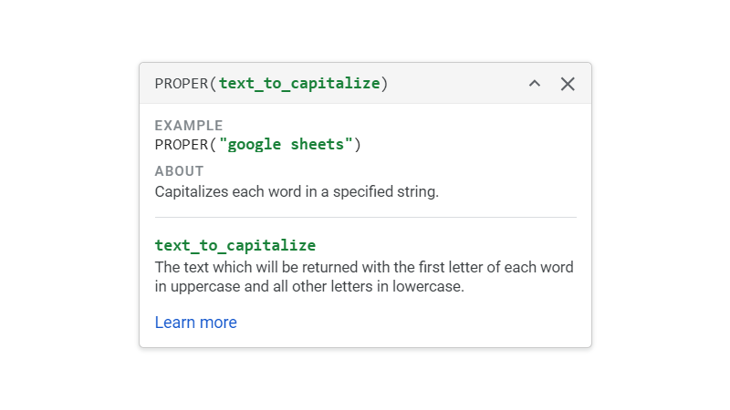 PROPER Google Sheets Function [With Quiz]