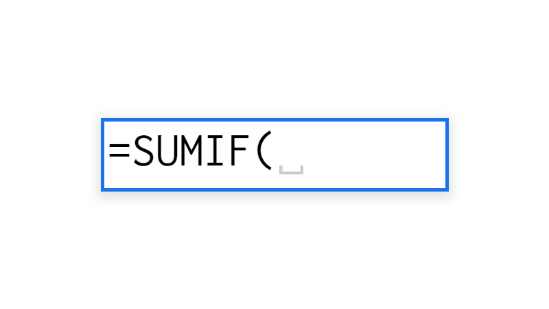 SUMIF Google Sheets Function [With Quiz]